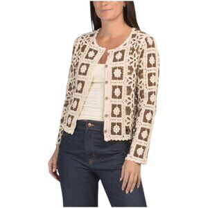 PINKY Lux Crochet Cardigan